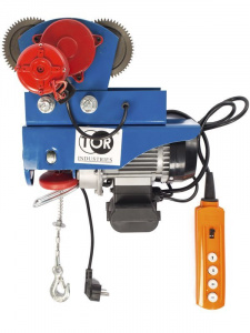 С ТЕЛЕЖКОЙ электрическая таль TOR PA-600/1200 12/6M (N)